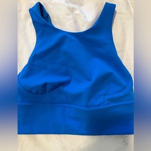 SOLDOUT Wonder Train Longline Bra in Pool Blue Size 6